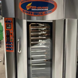 Horno rotatorio de panaderia industrial