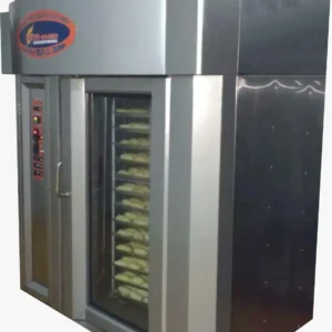 Horno rotatorio industrial de 40 latas para producción de pan