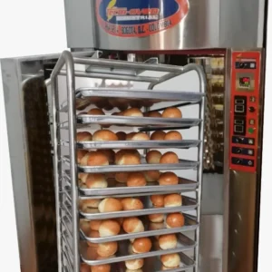 Horno rotatorio industrial de 12 latas para panadería