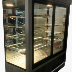 Vitrina vertical refrigerada comercial de 1.80 metros